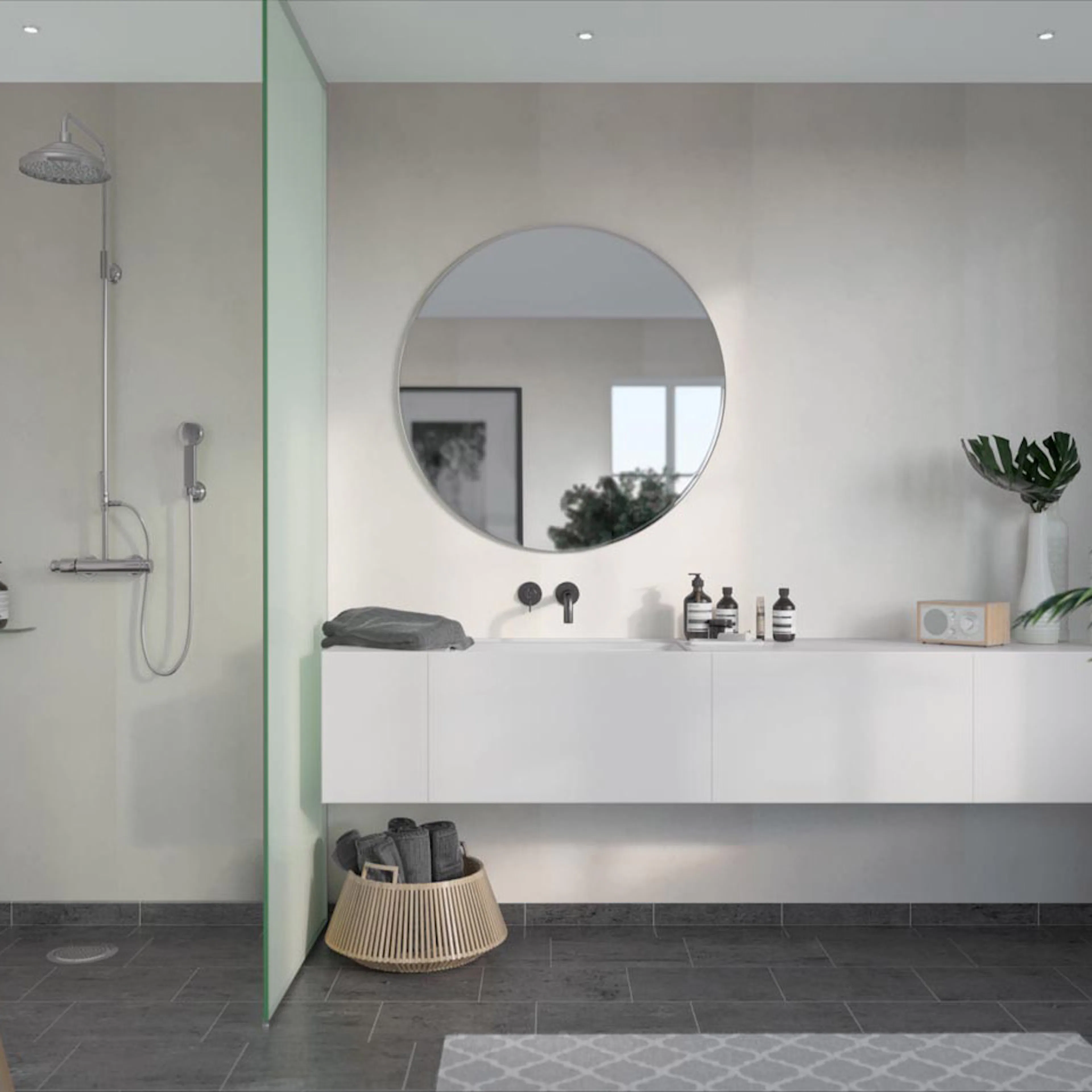 Våtrumsskiva Fibo 0145 S Soft Cement
