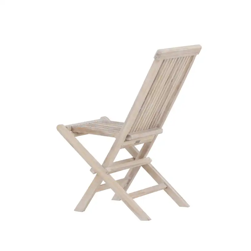 Kenya Dining Chair 2-Pack - Whitewash Vit
