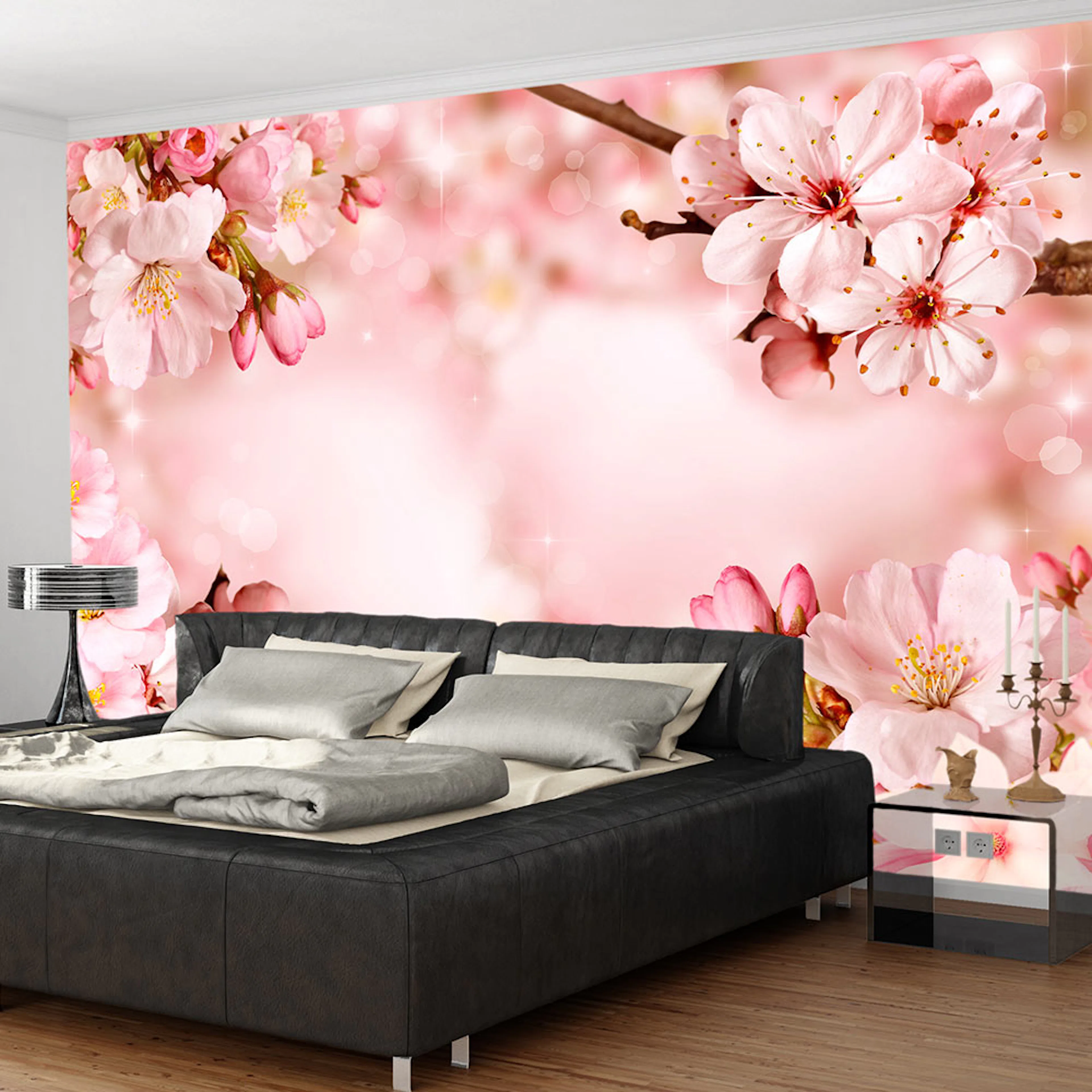 Fototapet Arkiio Självhäftande Magical Cherry Blossom