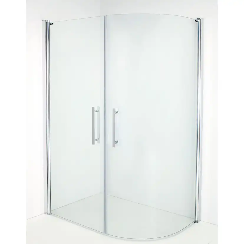 Duschhörn Arrow Free + Door/DuoDoor Klarglasx672x480