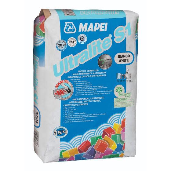 Ultralite Mapei Fästmassa S1 White 15 kg
