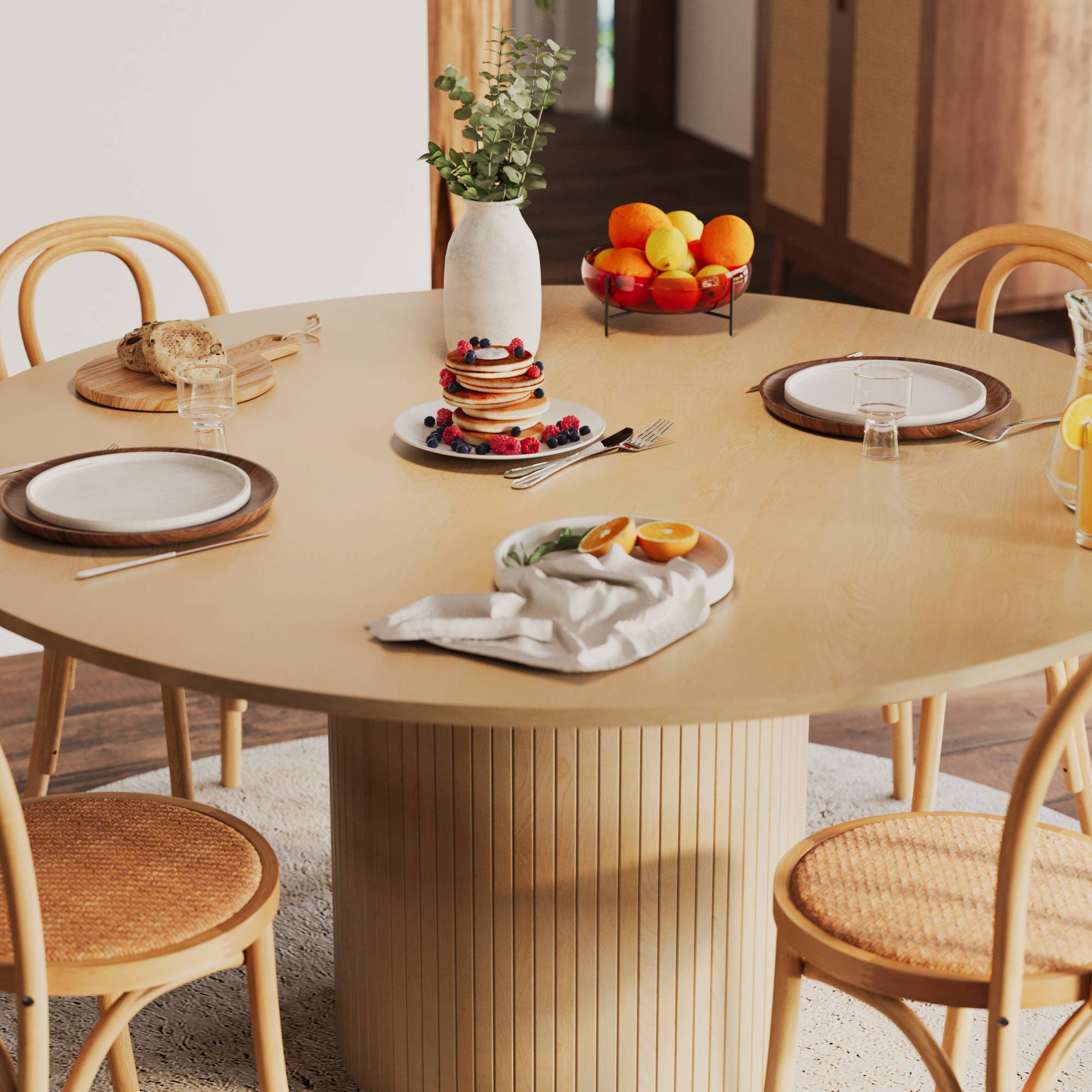 Matbord In Living Kopparbo Ø150 cm