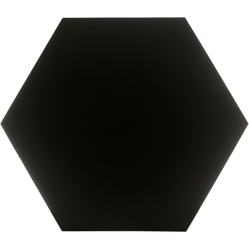 Klinker Konradssons Hexatile Negro Svart 18x20 cm