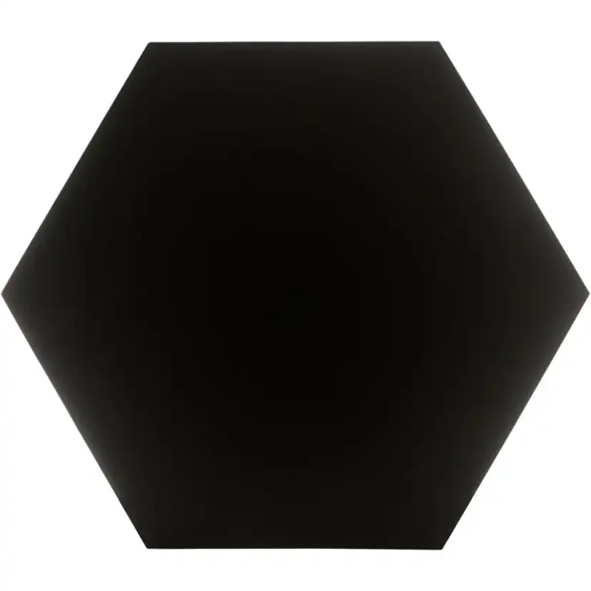 Klinker Konradssons Hexatile Negro Svart 18x20 cm