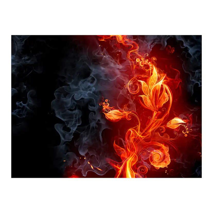 Fiery blomma 350x270 Storlek: 350x270 cm