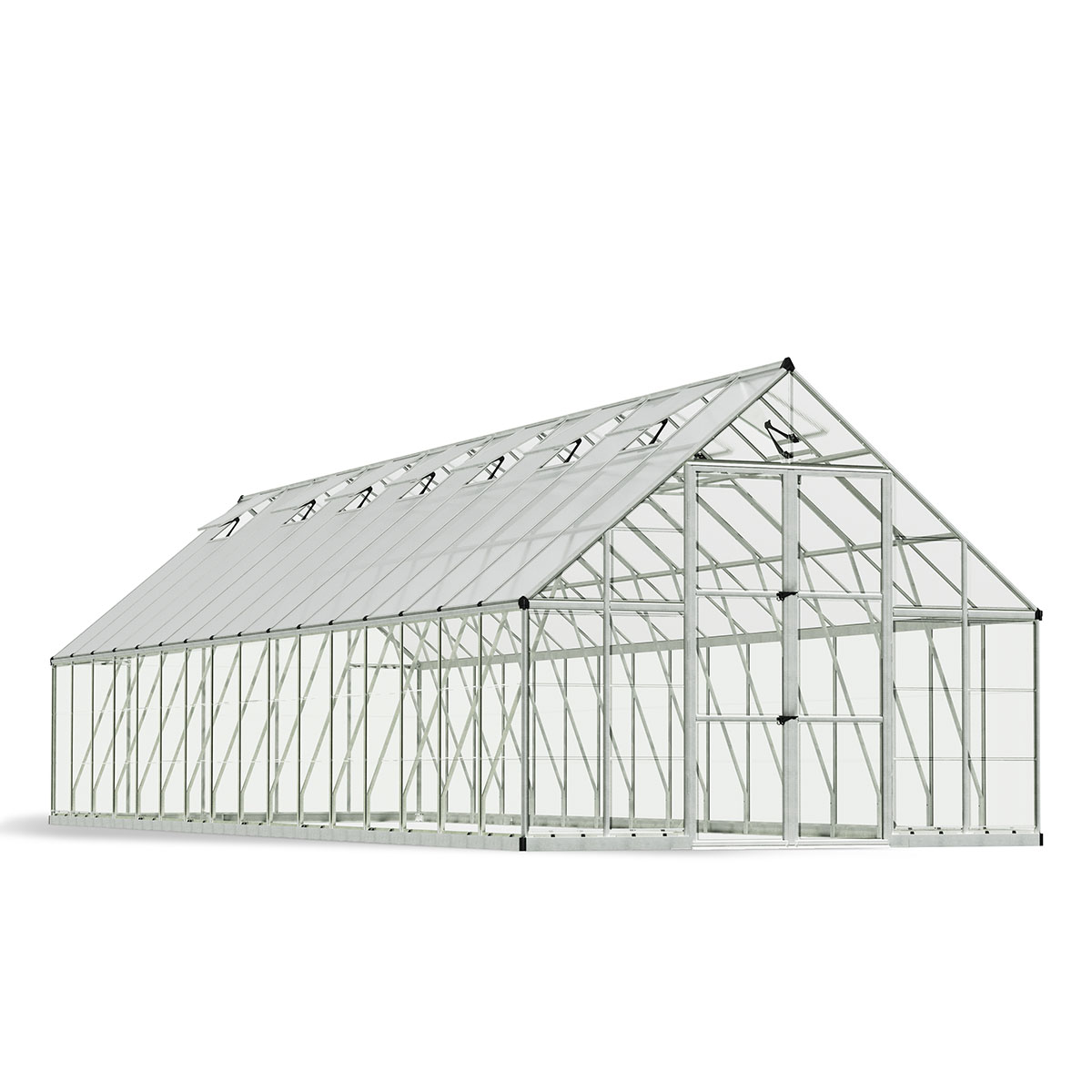 Växthus Canopia by Palram Balance 28,7 m² Silver