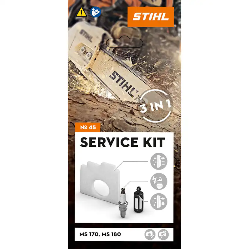 Servicekit STIHL 45 till MS 170 & MS 180 2-Mix