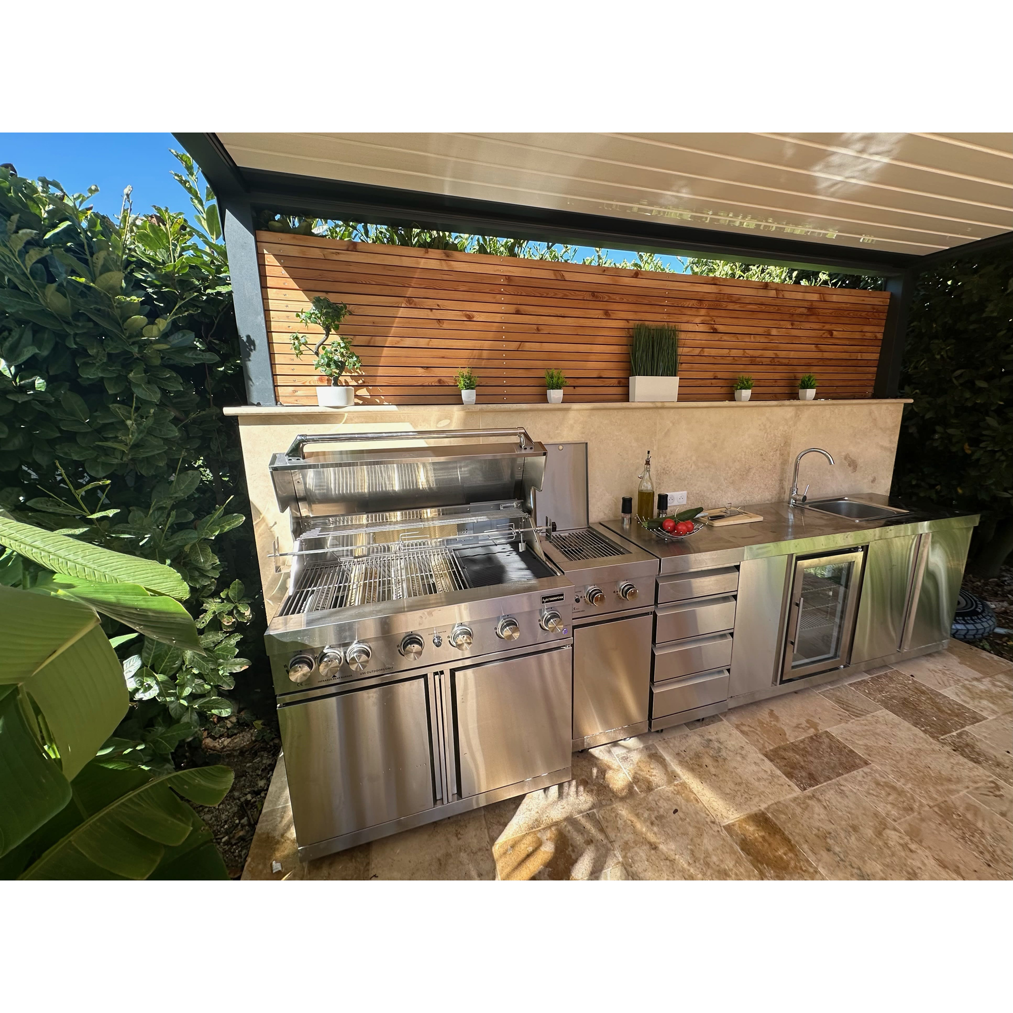 Fristående Utekök Myoutdoorkitchen Stainless Collection Oregon