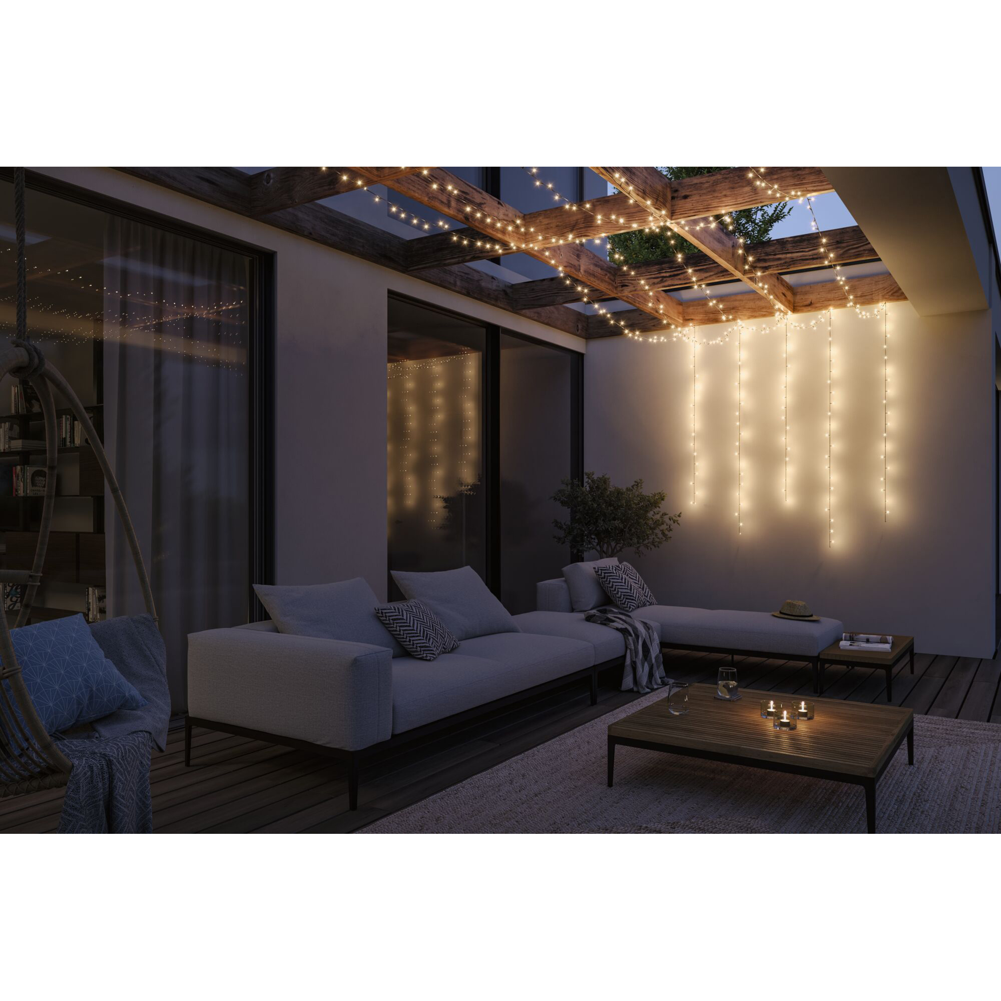 Ljusslinga LED Paulmann Yuna Fairy Lights Plug & Shine IP44 24V Ljus: Soft White, Längd: 5 m