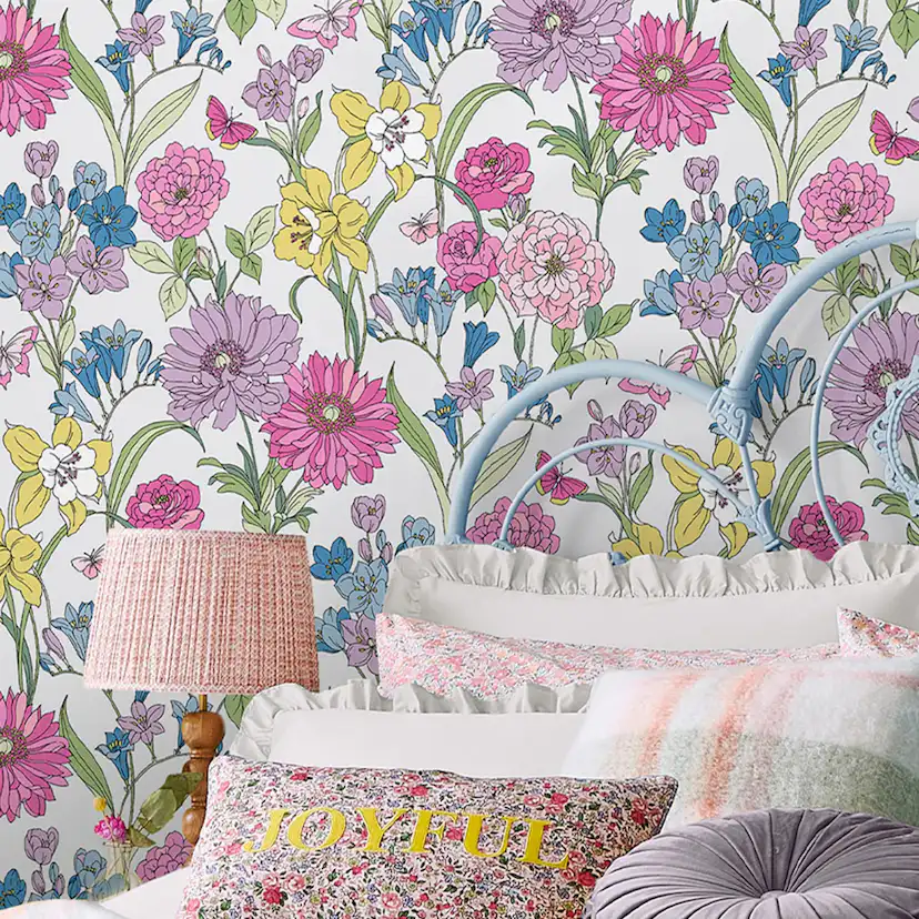 Tapet Laura Ashley Gilly Flerfärgad 119846
