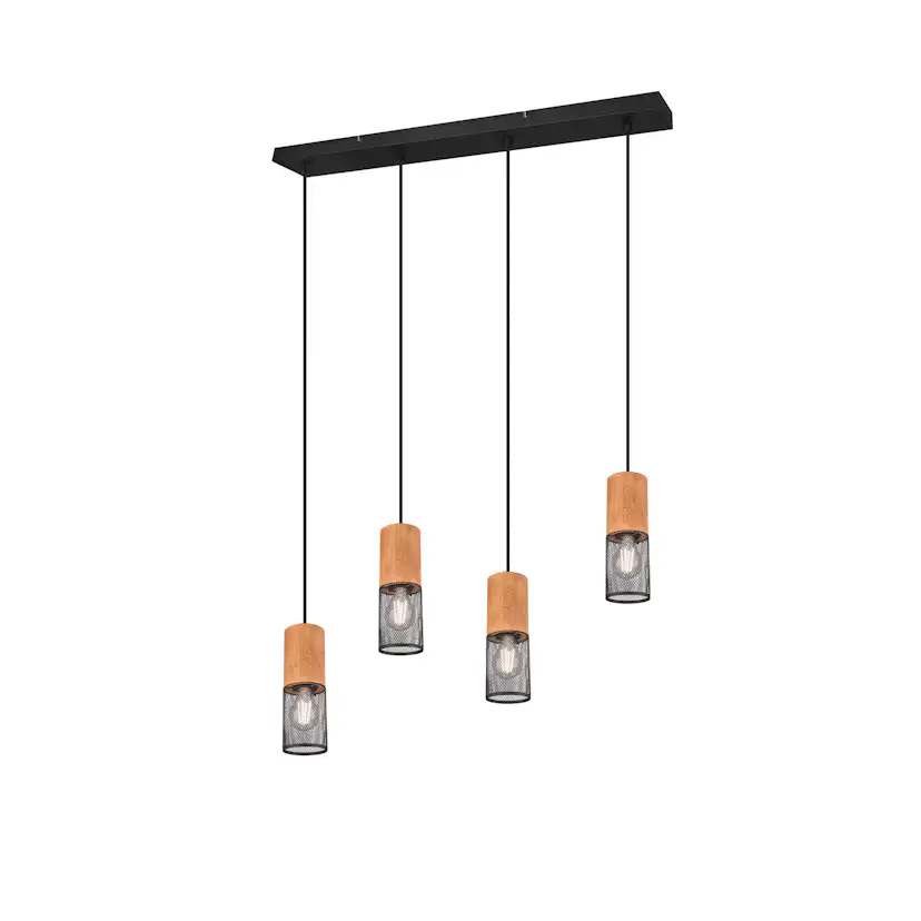 Taklampa Trio Tosh E27