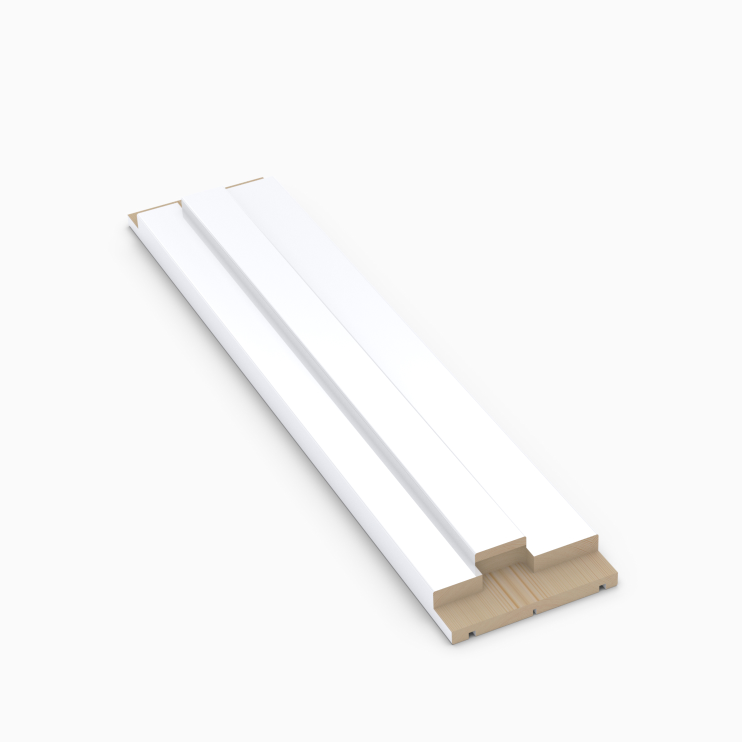 Överstycke Br. Johansson Vit