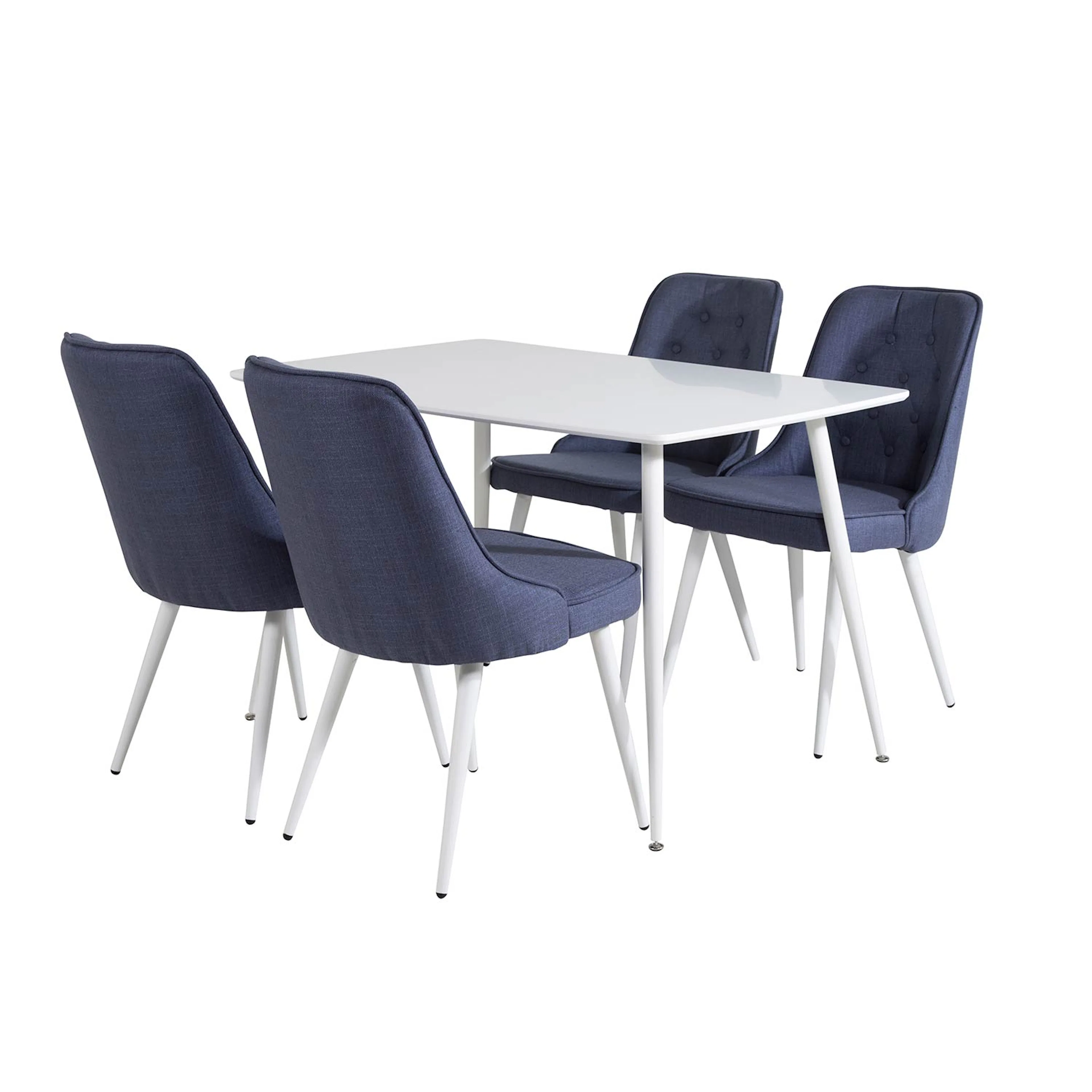 Matgrupp Venture Home Pobbie med 4 Vera Stolar Polyestertyg