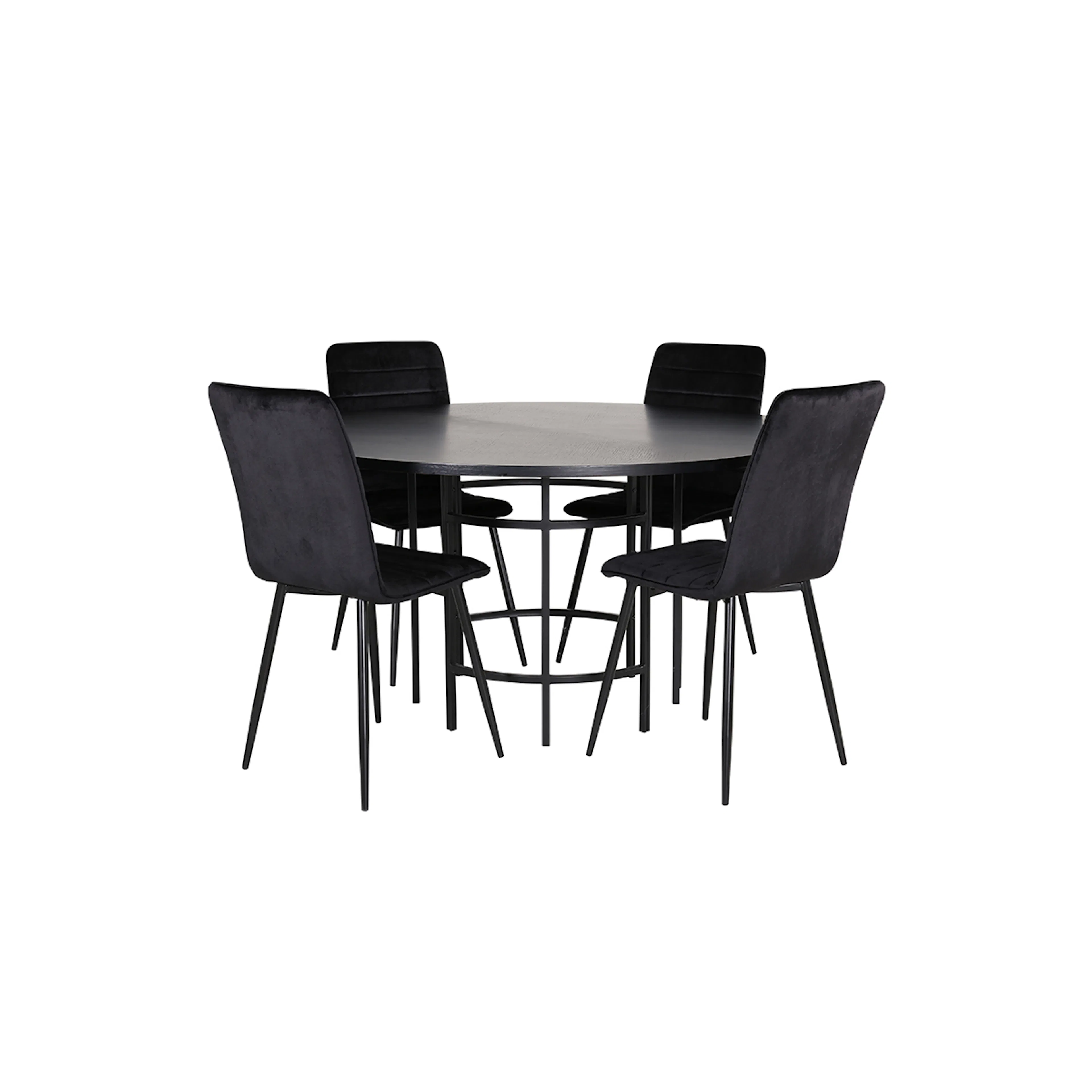 Matgrupp furniture/fashion Copenhagen Ø140 cm med 4 Windu Stolar