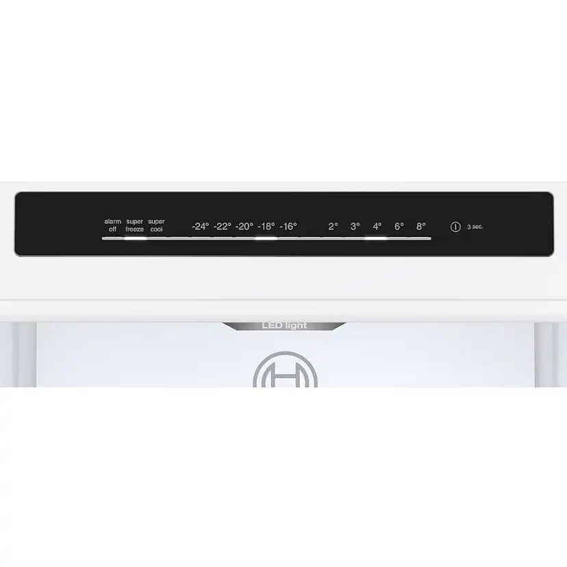 Fristående Kyl/Frys Bosch Serie 4 KGN362WDF med Två Kylsystem För Optimal Nedkylning