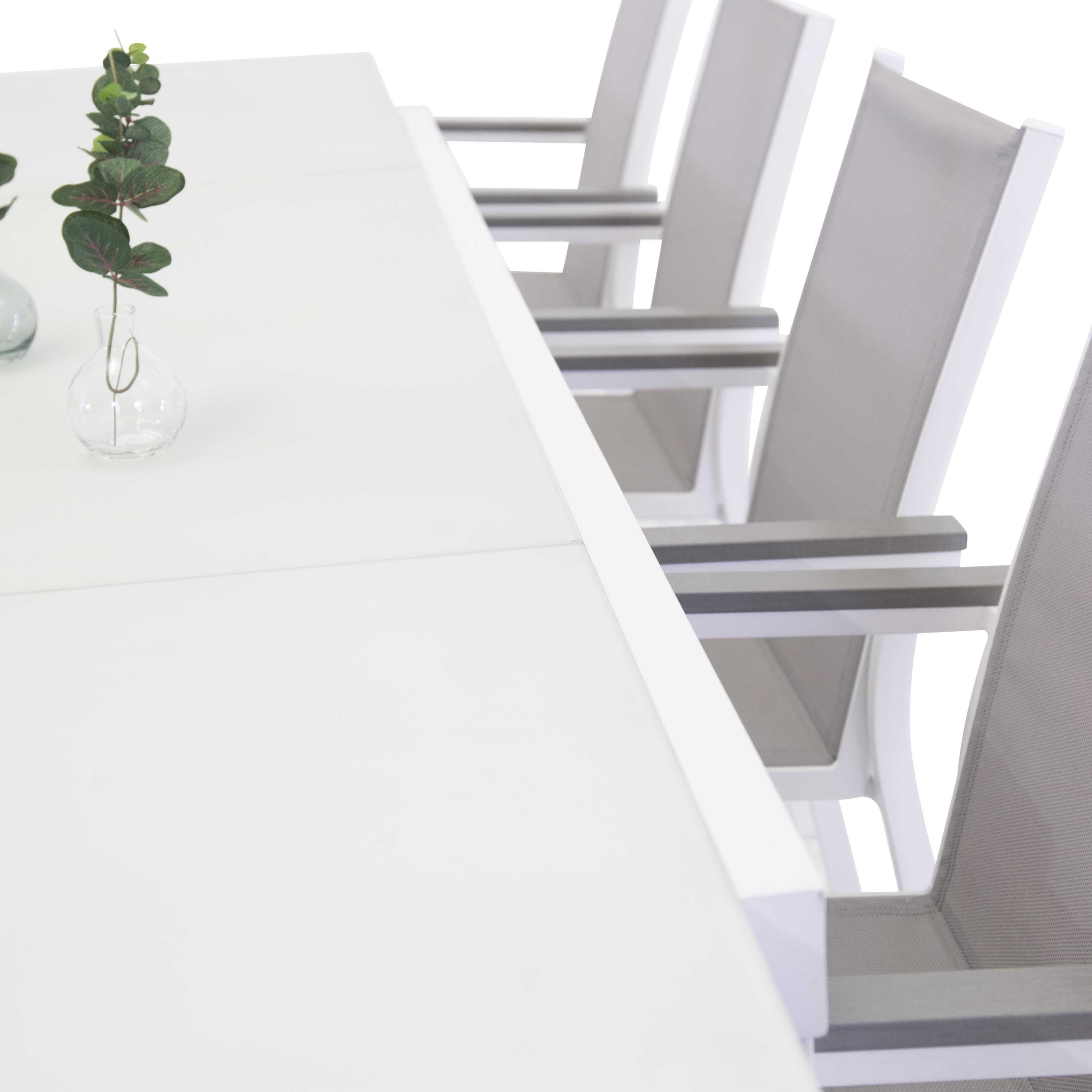 Matgrupp Venture Home Santorini 200/320 med 10 Pincy Stolar