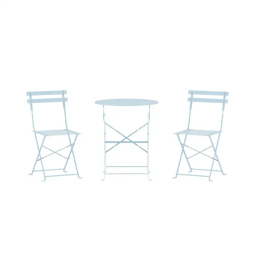 Caféset Venture Home Tao Fällbart Set med 2 stolar och 1 bord