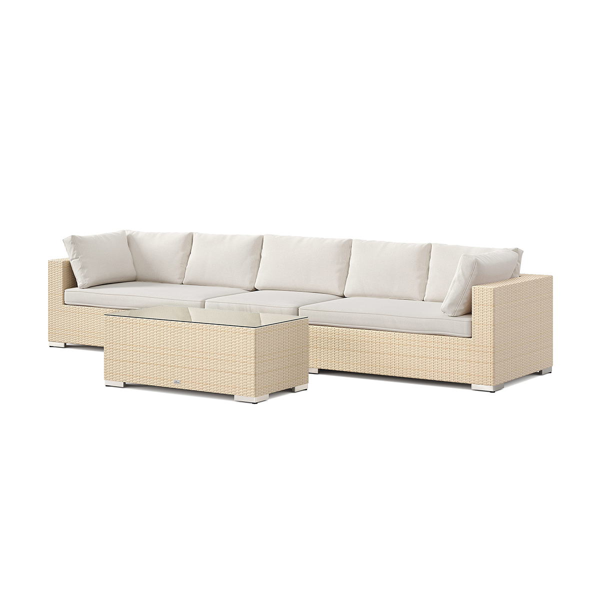 Loungegrupp Comfort Garden Bahamas utesoffa 5-sits med bord