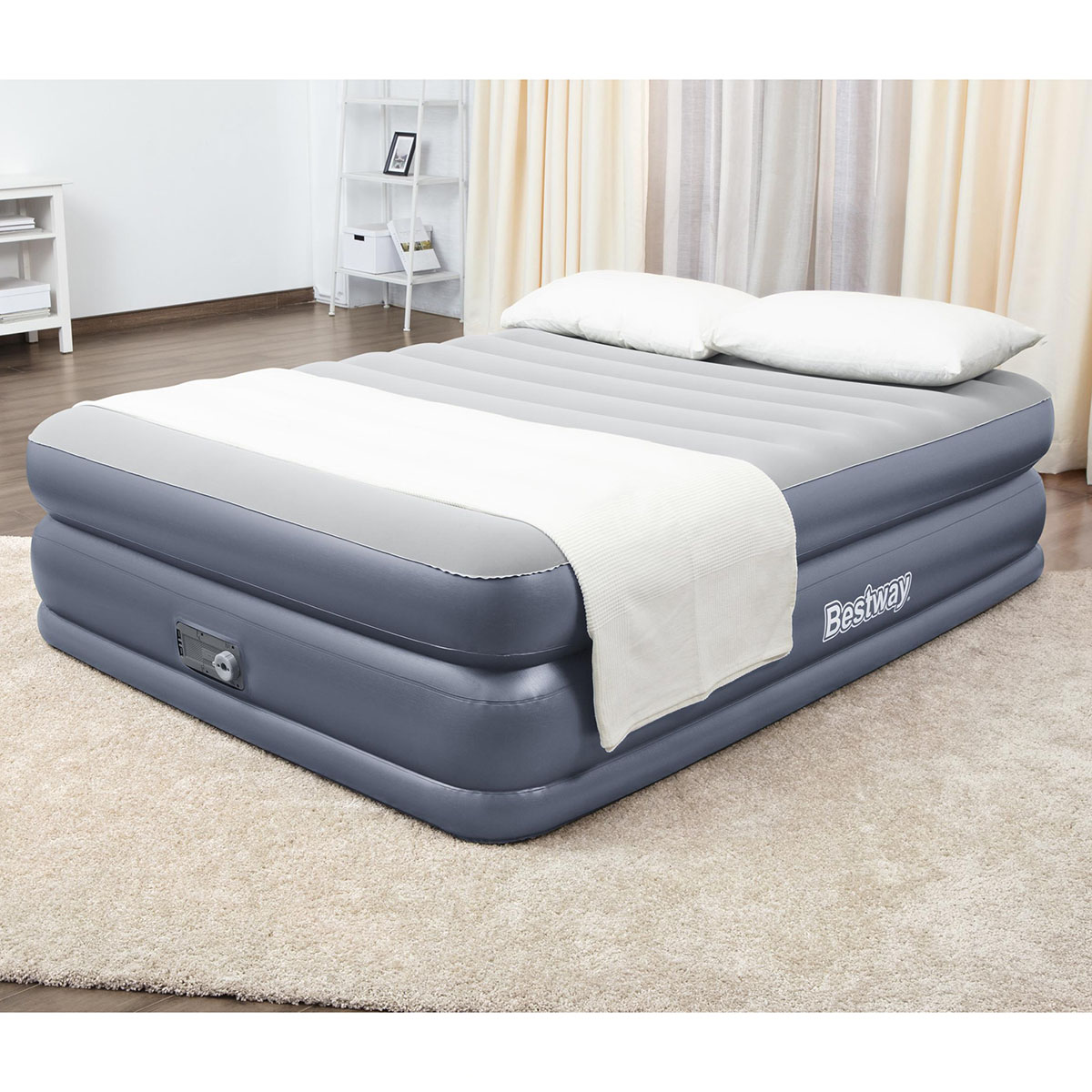 Uppblåsbar Madrass Bestway Tritech Quadcomfort Airbed Queen