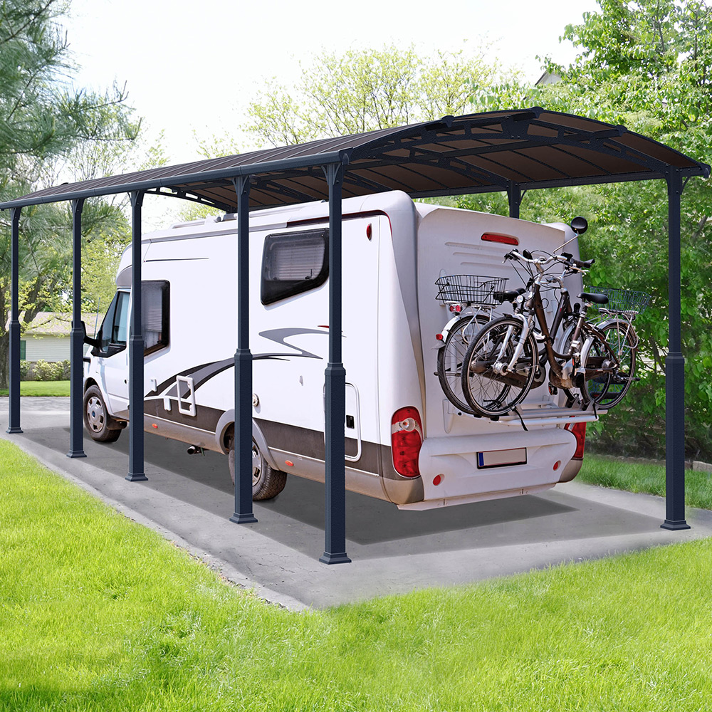 Carport Canopia by Palram Alpine I Metall För Husbil 3,6x11 m