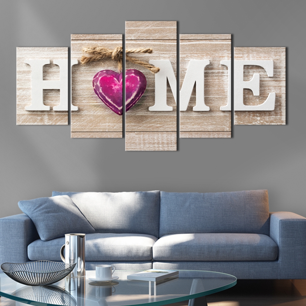 Tavla Arkiio Home Pink Heart