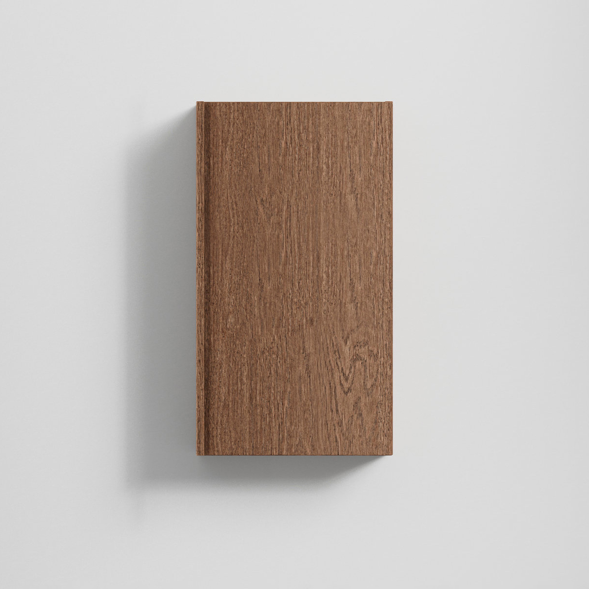 Väggskåp Carve 40/15 Dark Oak, 2 Hy, Hö Färg: Dark Oak, Hängning: Höger