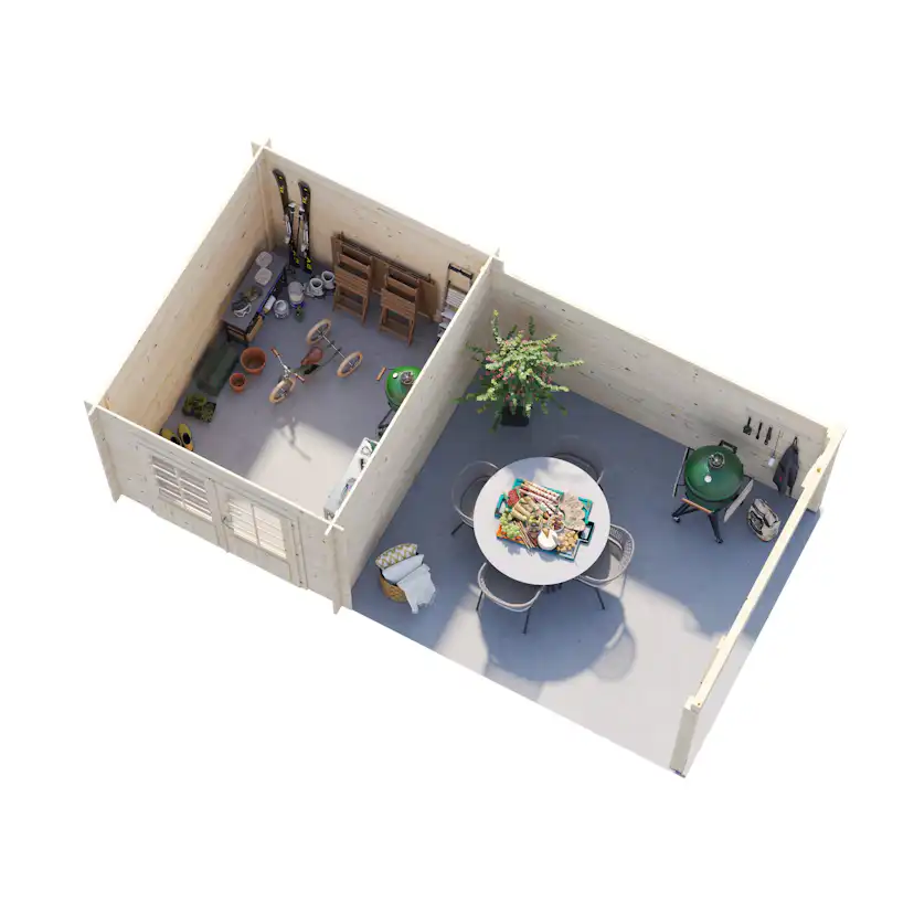 Stuga Palmako Ella 16,9 m2