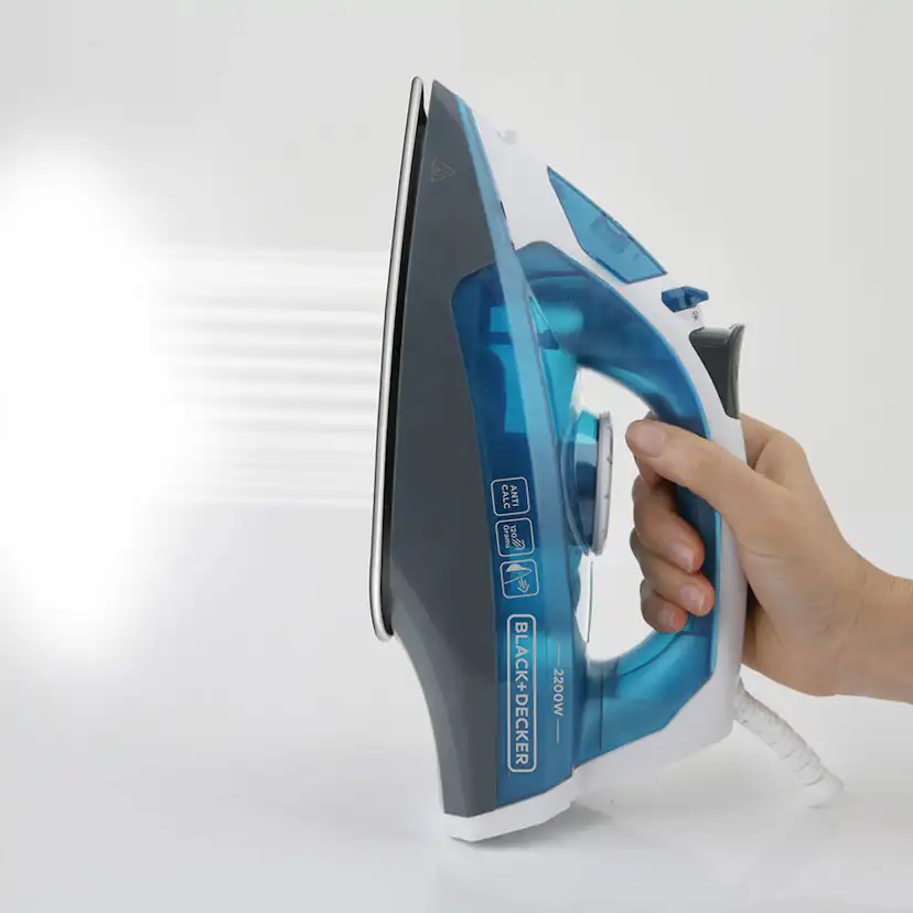 Ångstrykjärn BLACK+DECKER Blå