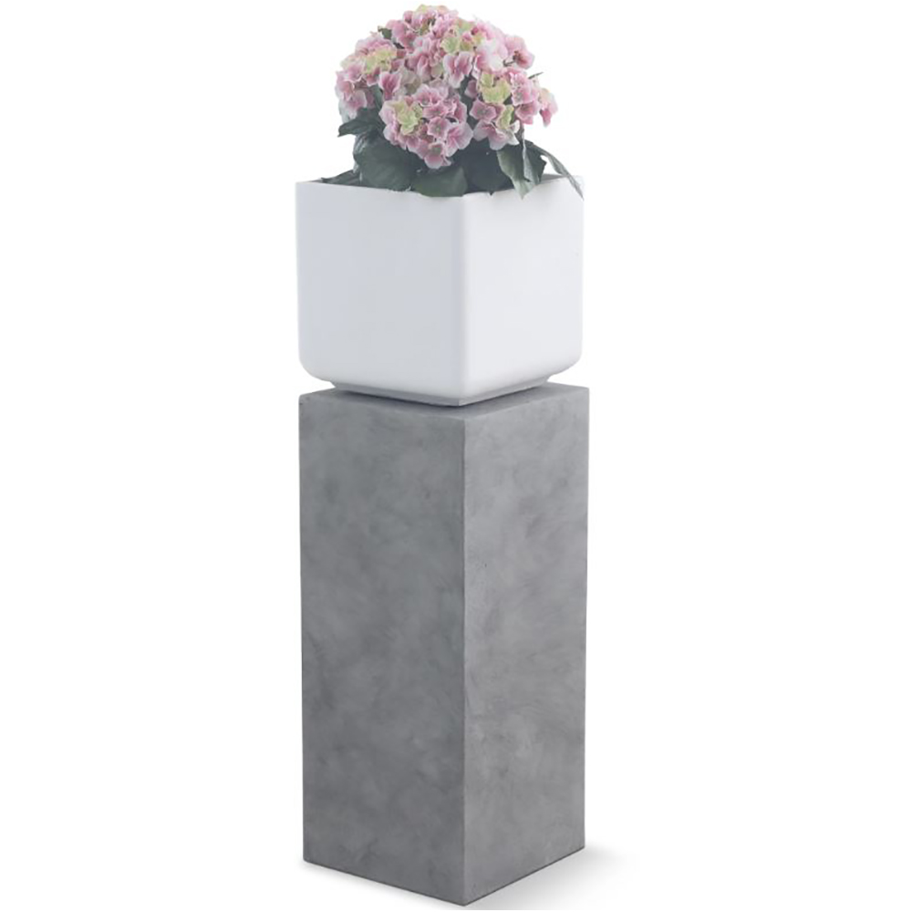 Kruka Lyfco Fyrkantig Vit