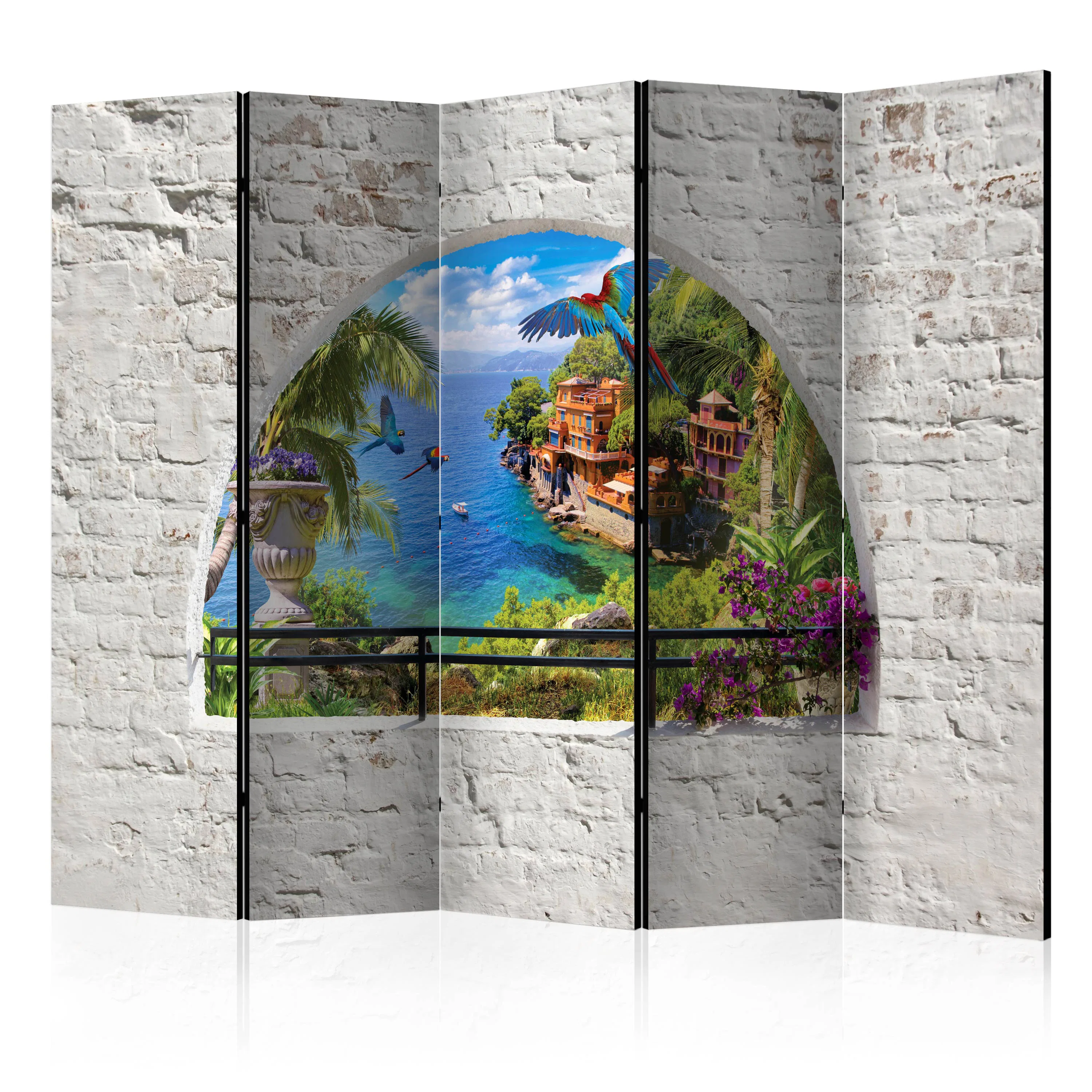 Rumsavdelare Skärmvägg Arkiio Window in Paradise II 225x172 cm