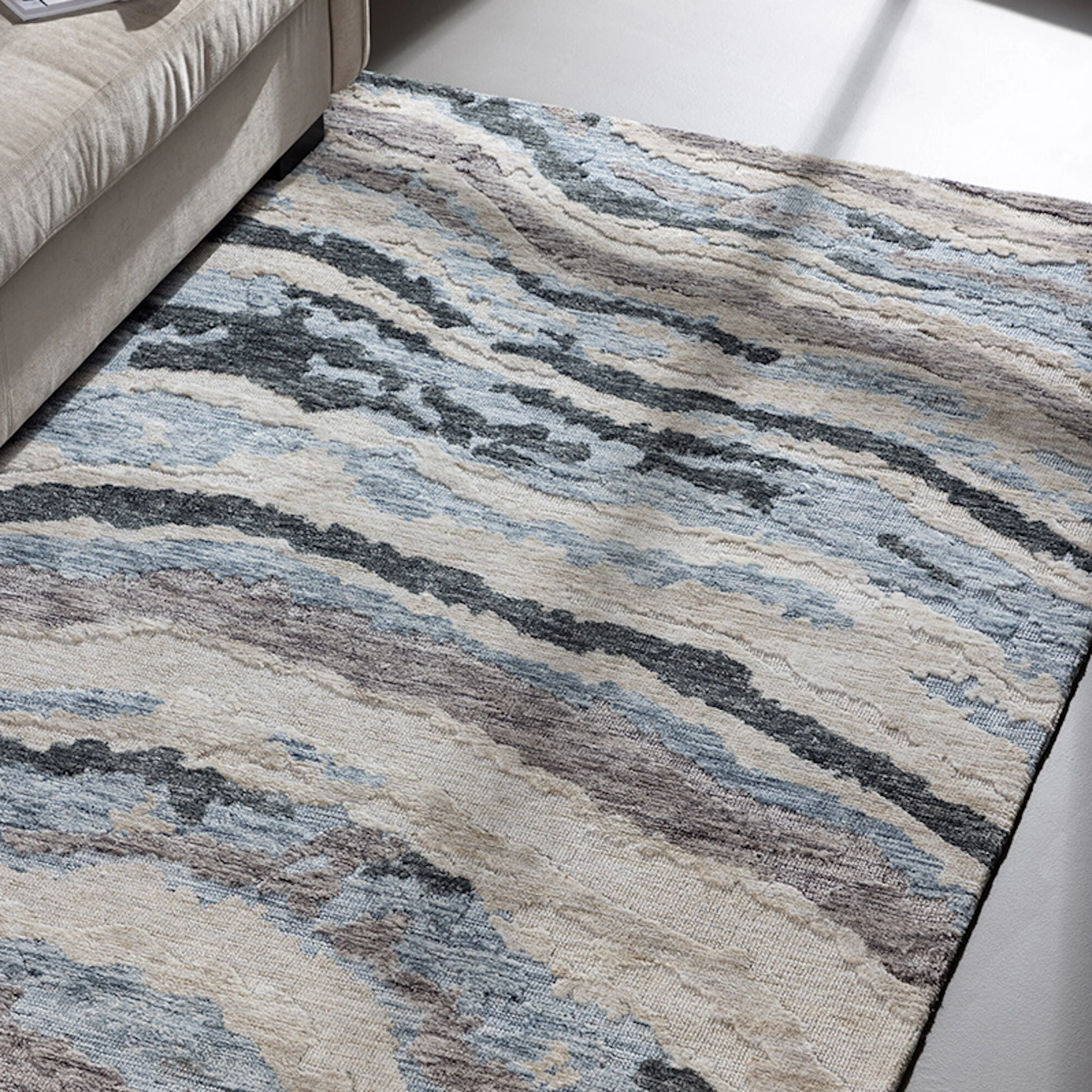 Gigi Polyester - 230*160-  -Rectangular-Multicolor Mått: 160x230 cm
