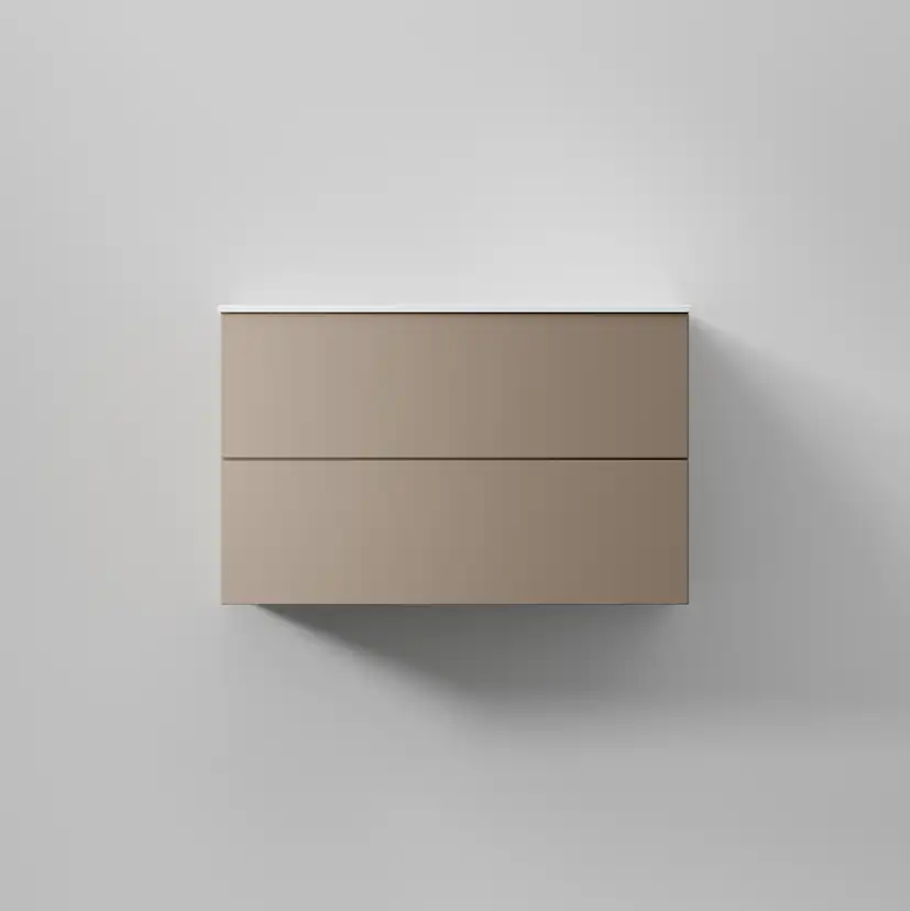 Tvättställsskåp INR Core Solid med 2 Lådor