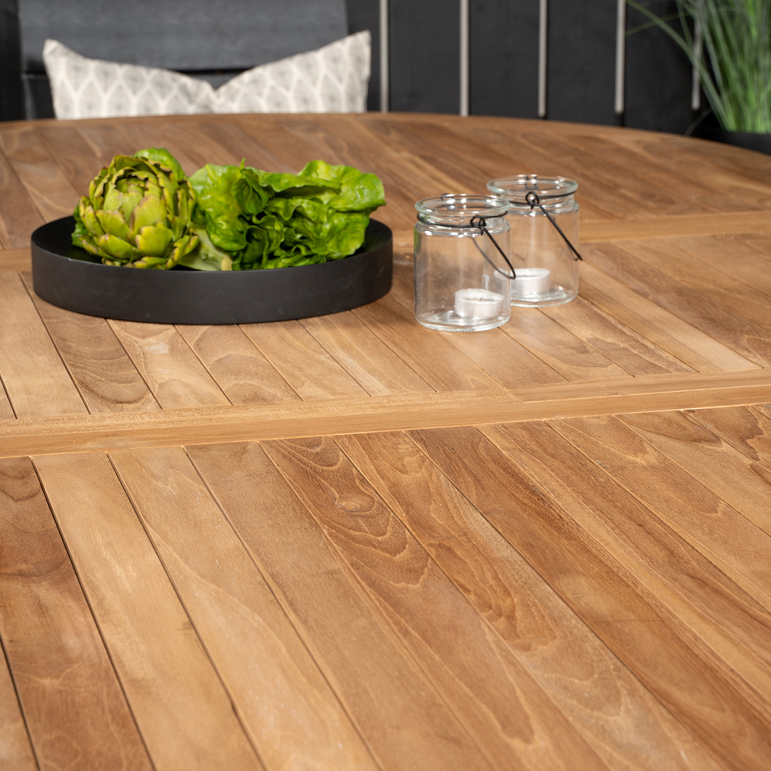 Matgrupp Venture Home Kenya 180-240x120 Teak med 8 Levels Karmstolar
