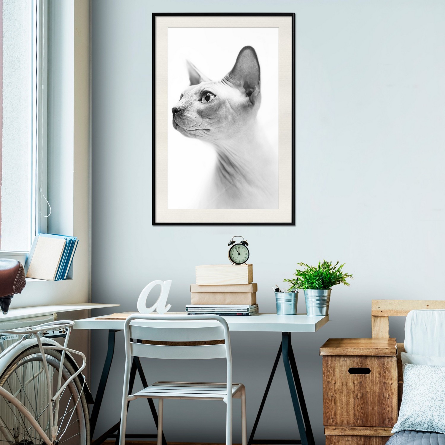Poster Artgeist Affisch Hairless Cat