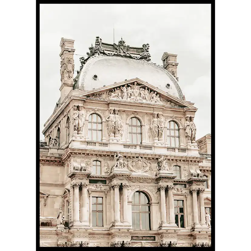 Poster Gallerix Pavillon Richelieu Palais du Louvre Paris