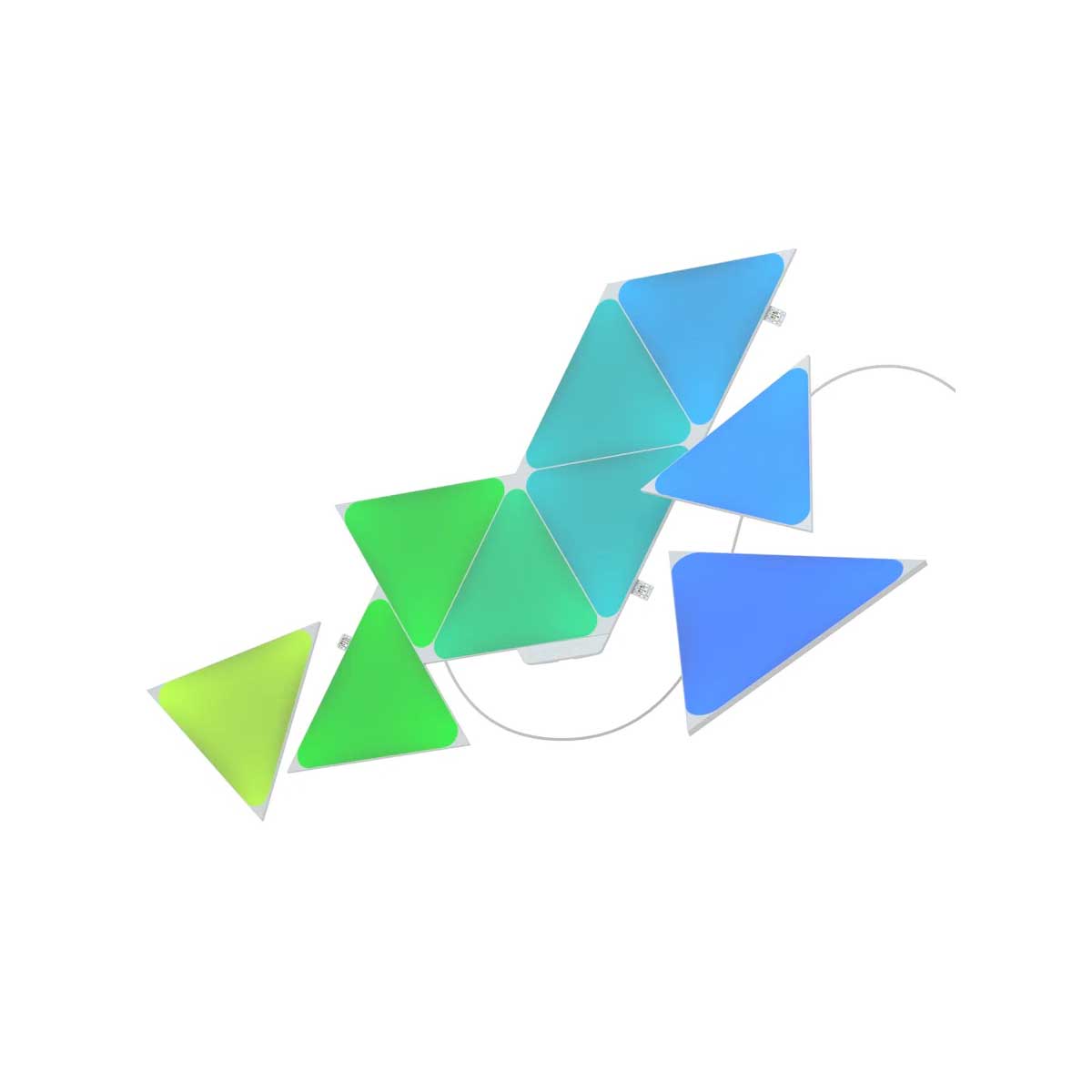 Belysningssystem Nanoleaf Shapes Triangels Startkit 9-pack
