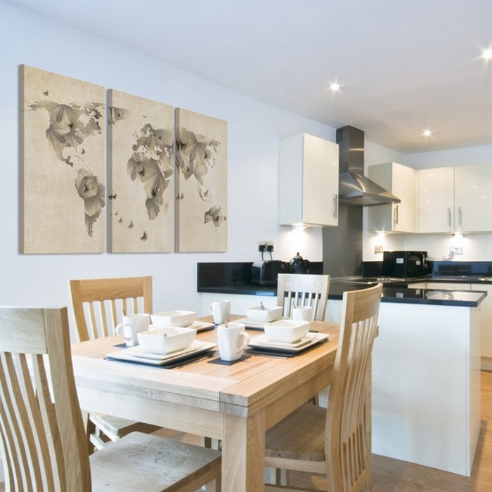 Tavla Arkiio Atlas Of Fjärilar Triptych