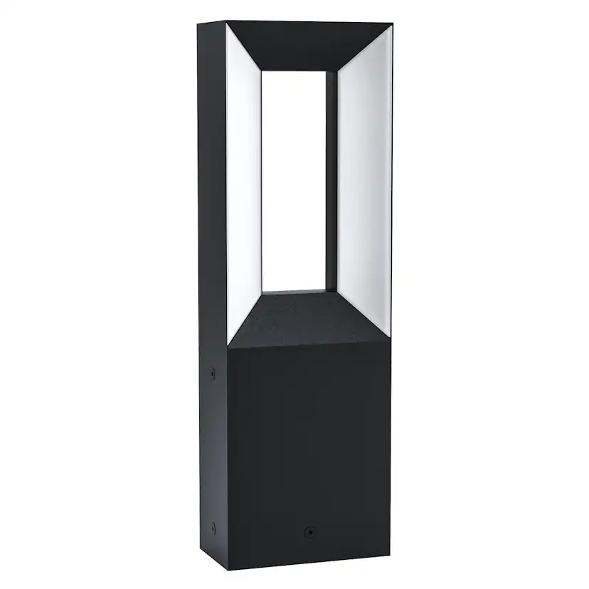 AL-LED-SOCKEL SCHWARZ/WEISS 'RIFORANO' 340 mm