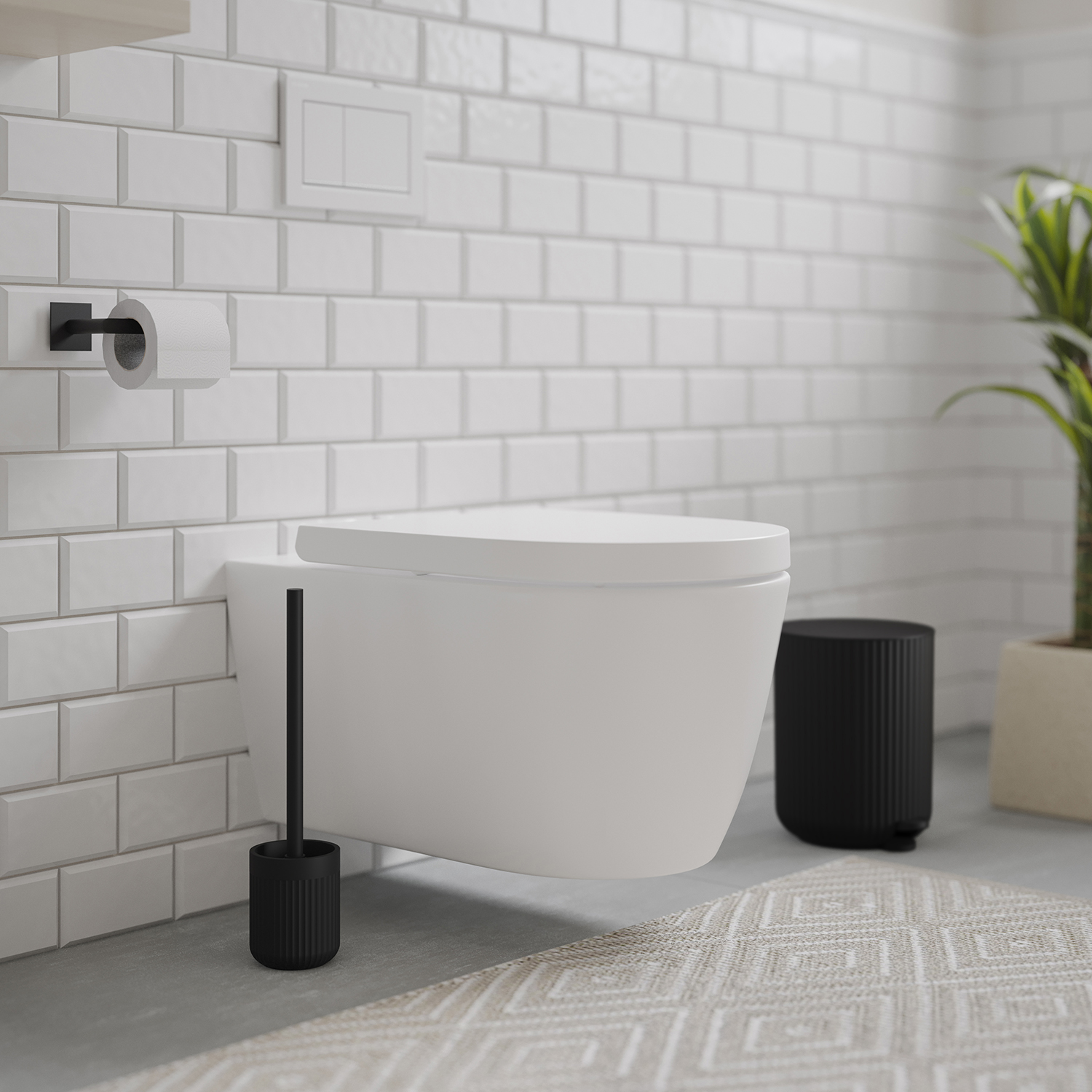 WC-borste BB563 Mattsvart