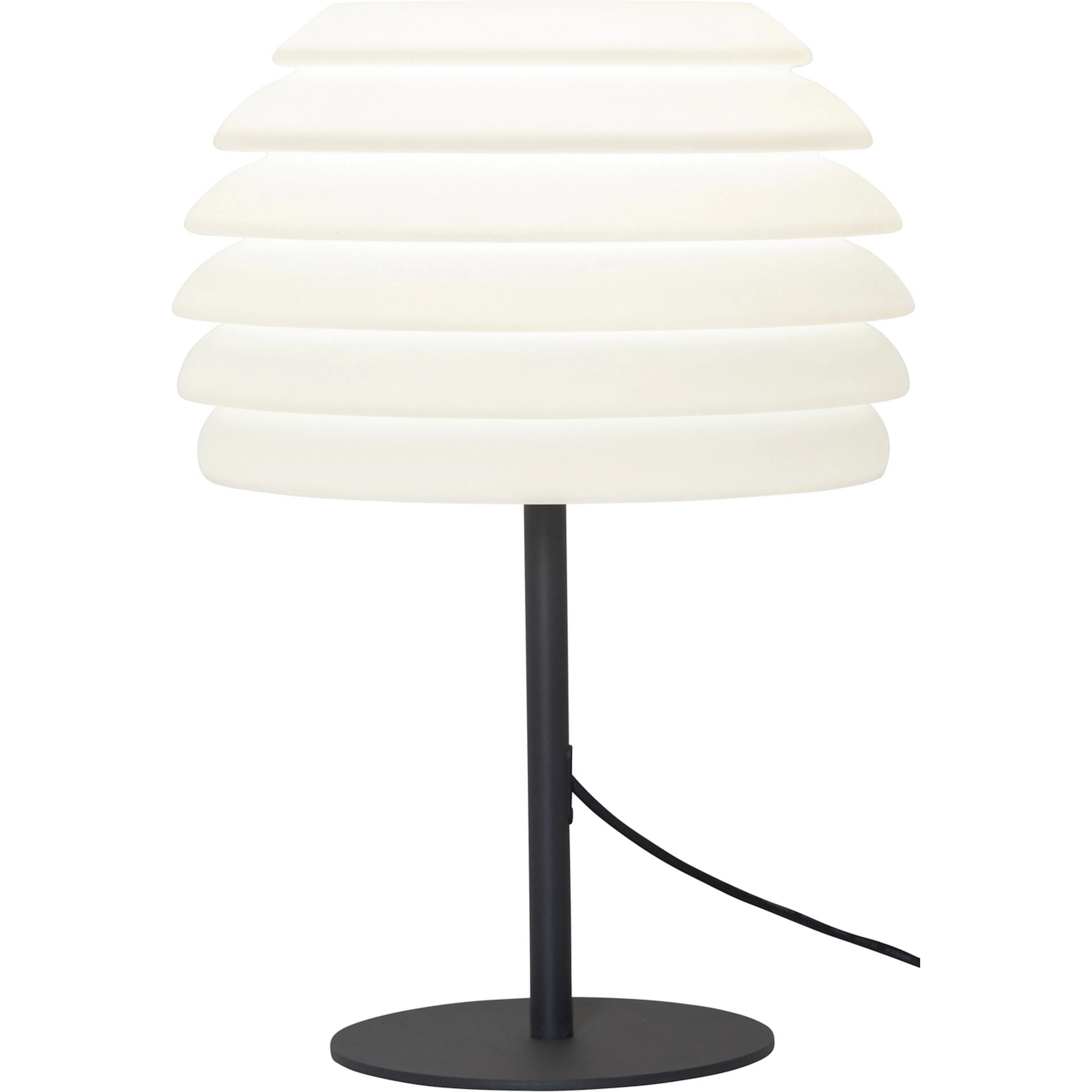 Bordslampa Star Trading GardenLight Rhodos Vit Metall