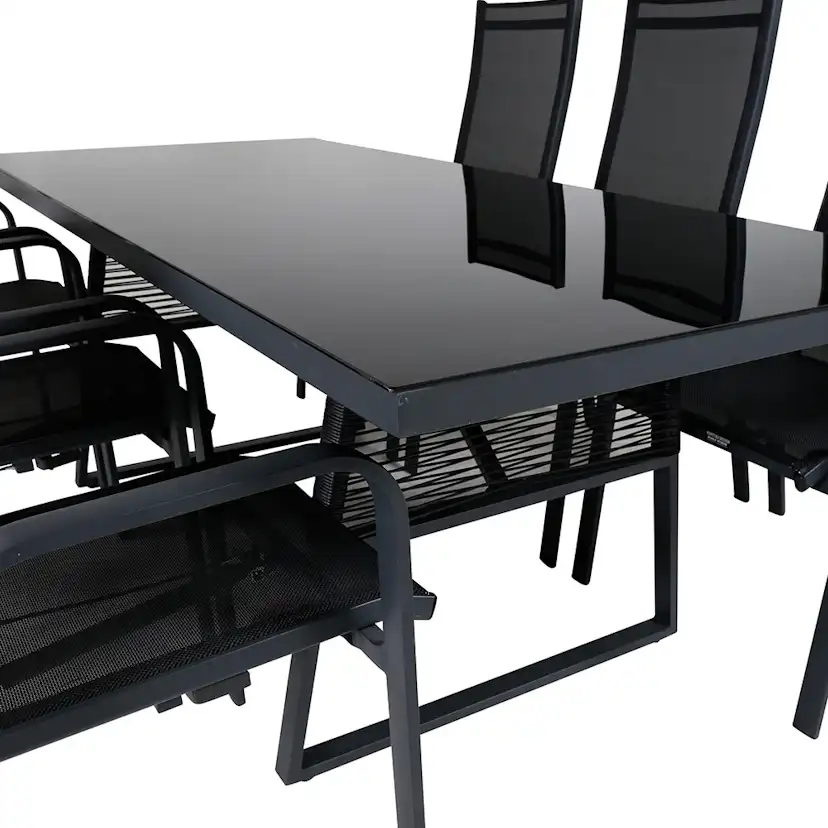 Spisegruppe Venture Home Douglas med 6 Copacabana Spisestoler