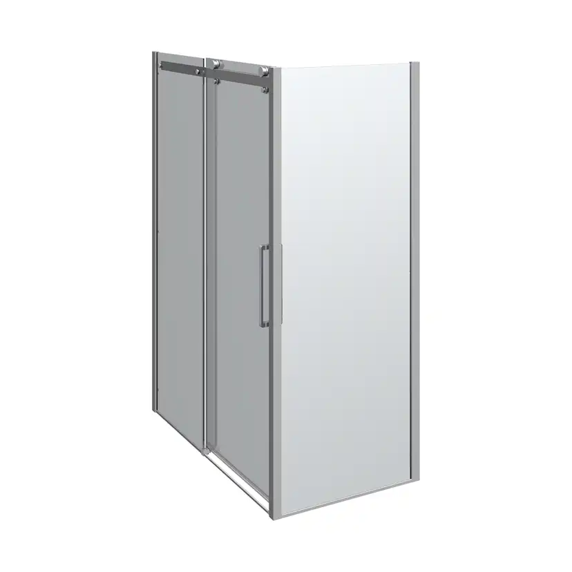 Deluxe skjutdörr med 1 fast vägg, vändbar, 140x80 cm 1400x800 mm