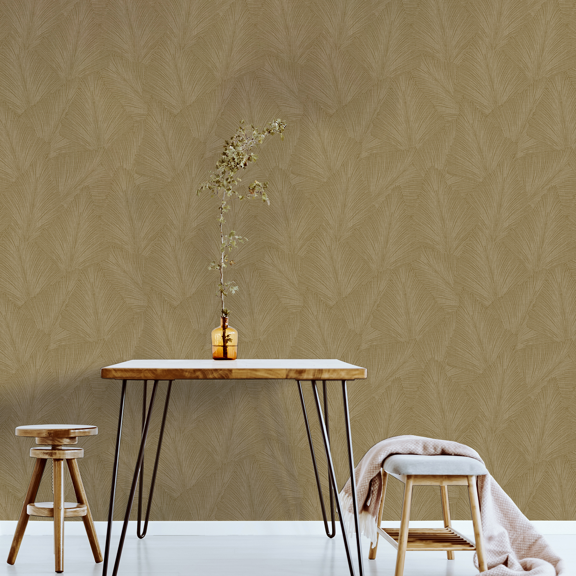 Tapet Superfresco Easy Maya Warm Guld 120982