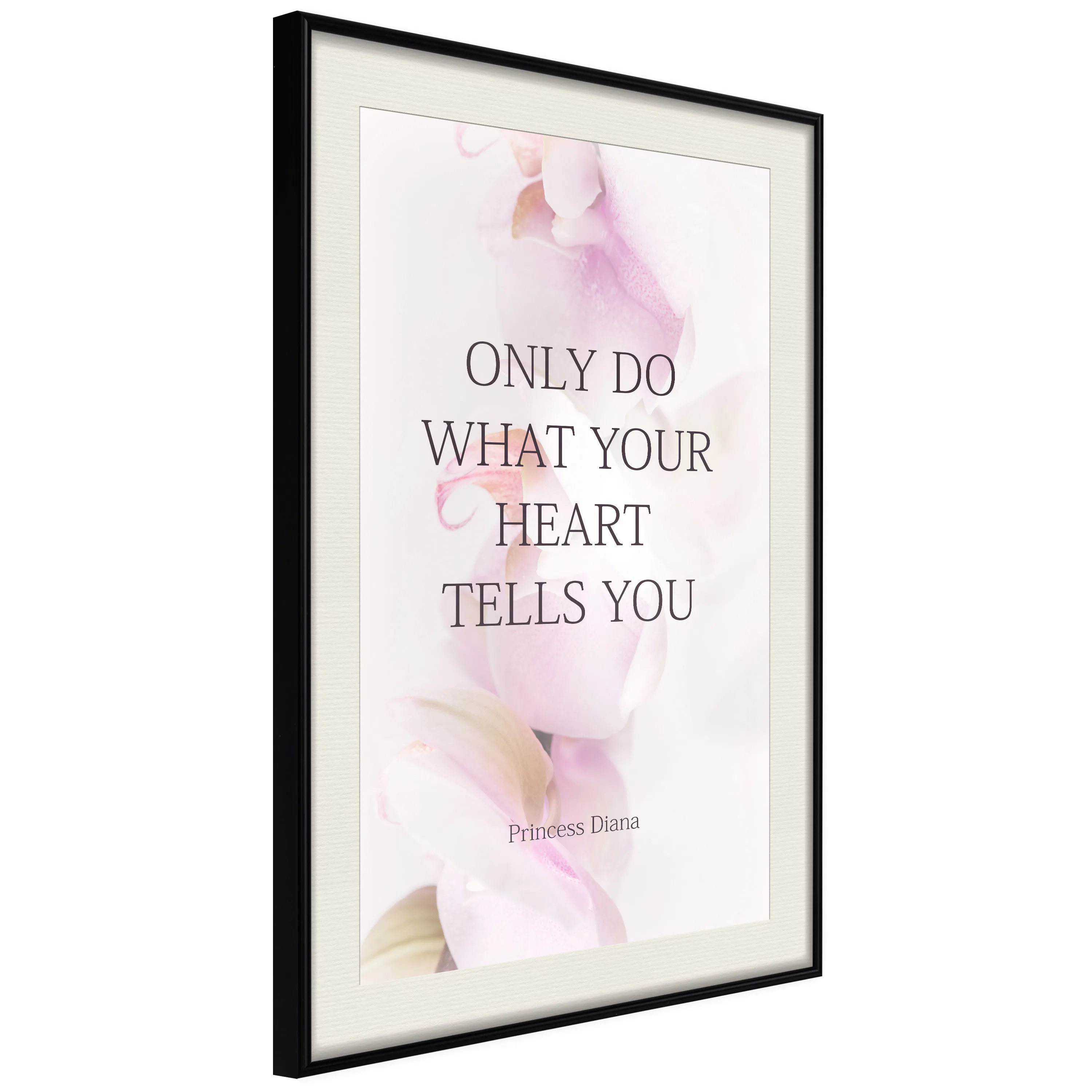 Poster Artgeist Affisch Do What Your Heart Tells