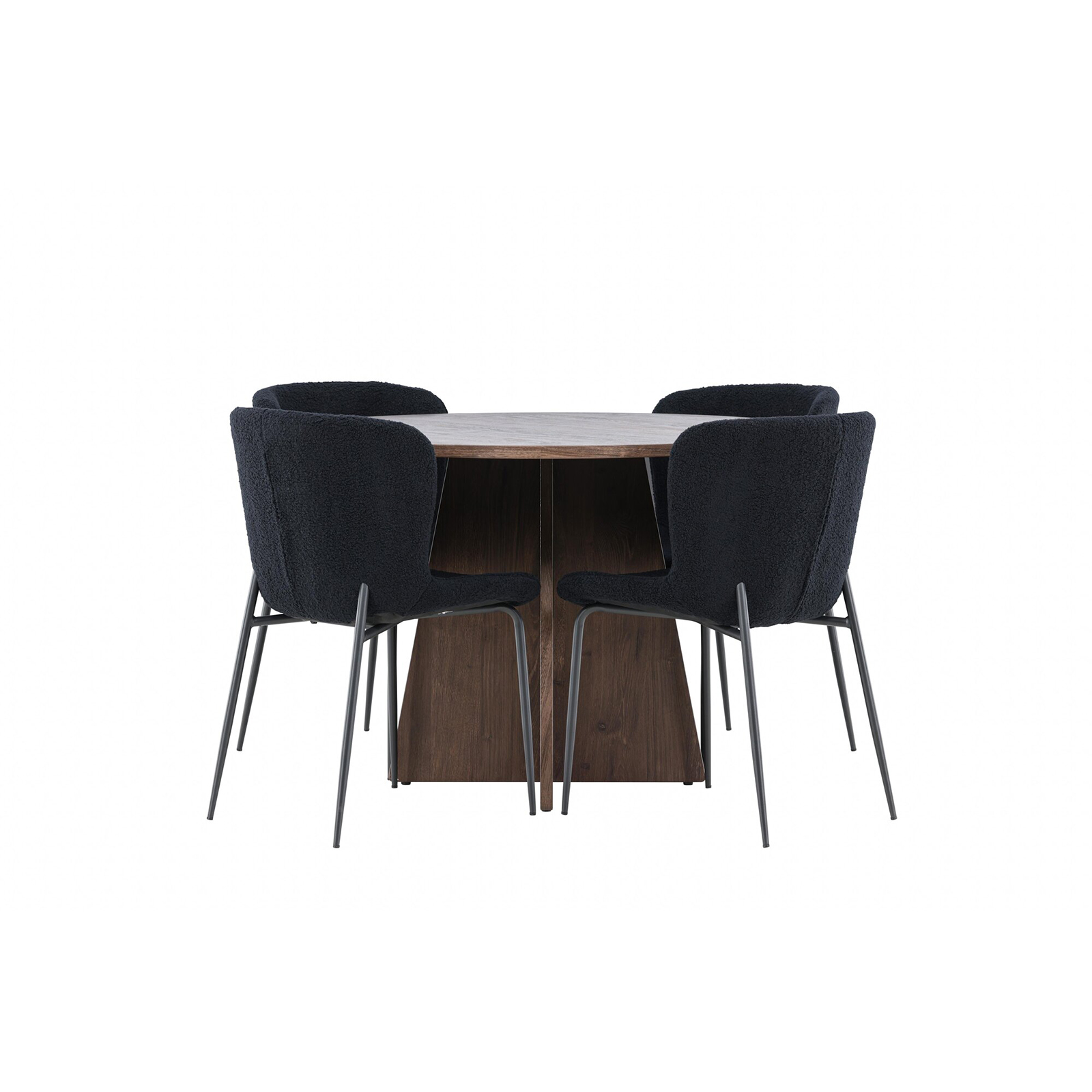 Matgrupp Venture Home Bootcut Ø110 med 4 st Modesto Stolar