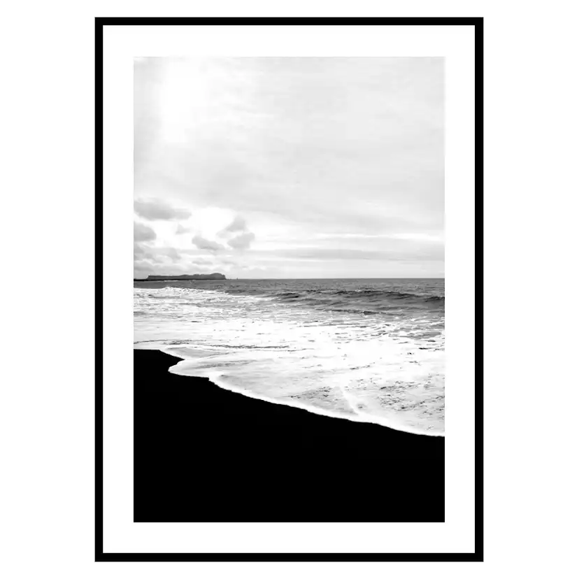 Poster Gallerix Black Beach