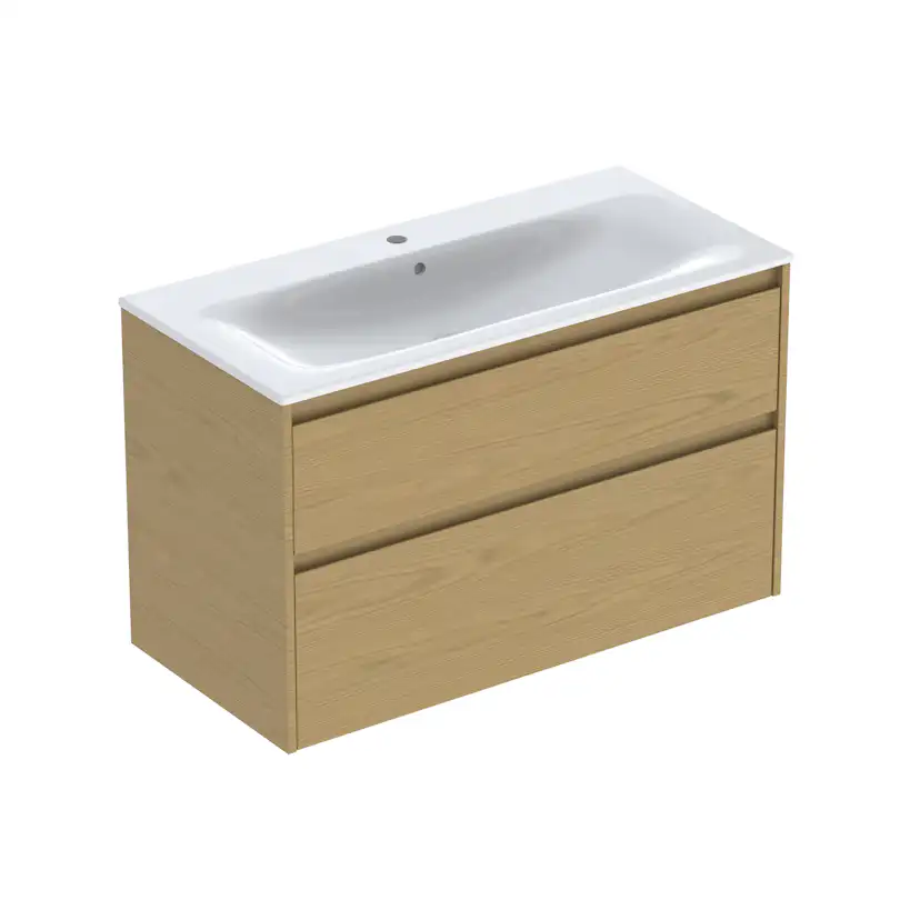Tvättställsskåp Ifö Sense Modern med Tvättställ Naturek; Bredd: 1040 mm