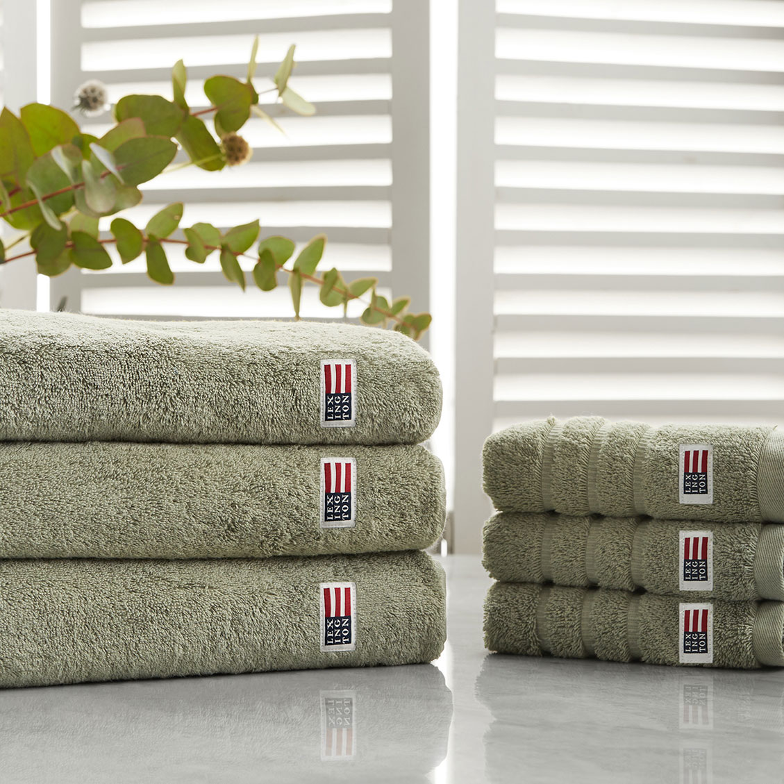 Badhandduk Lexington Icons Original Vintage Green