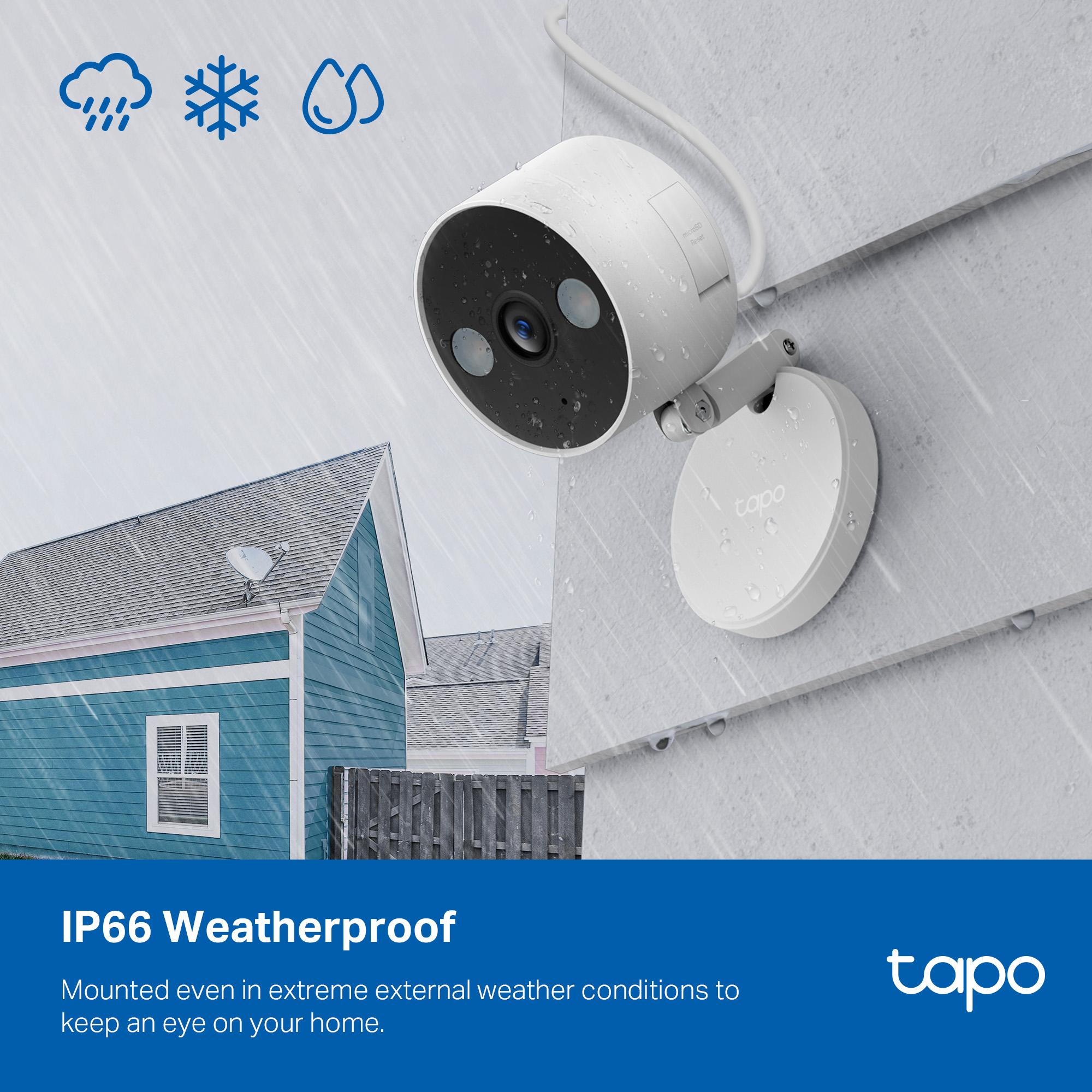 Övervakningskamera Tapo C120 Indoor/Outdoor Wi-Fi Home