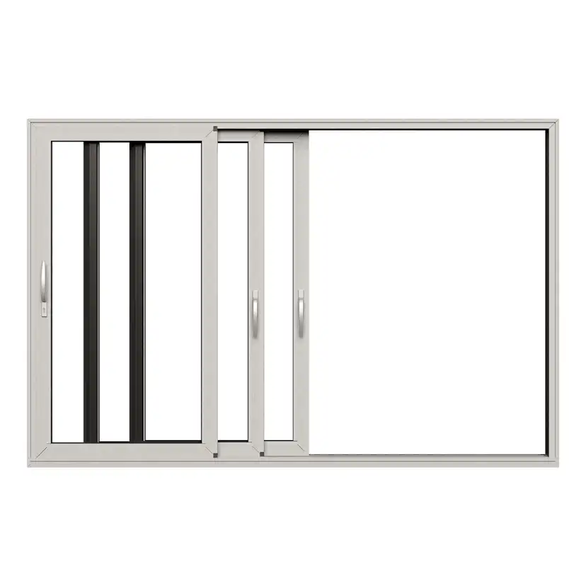 Skjutdörr NorDan HelAlu Aluminium 3-Delad Trippelspår